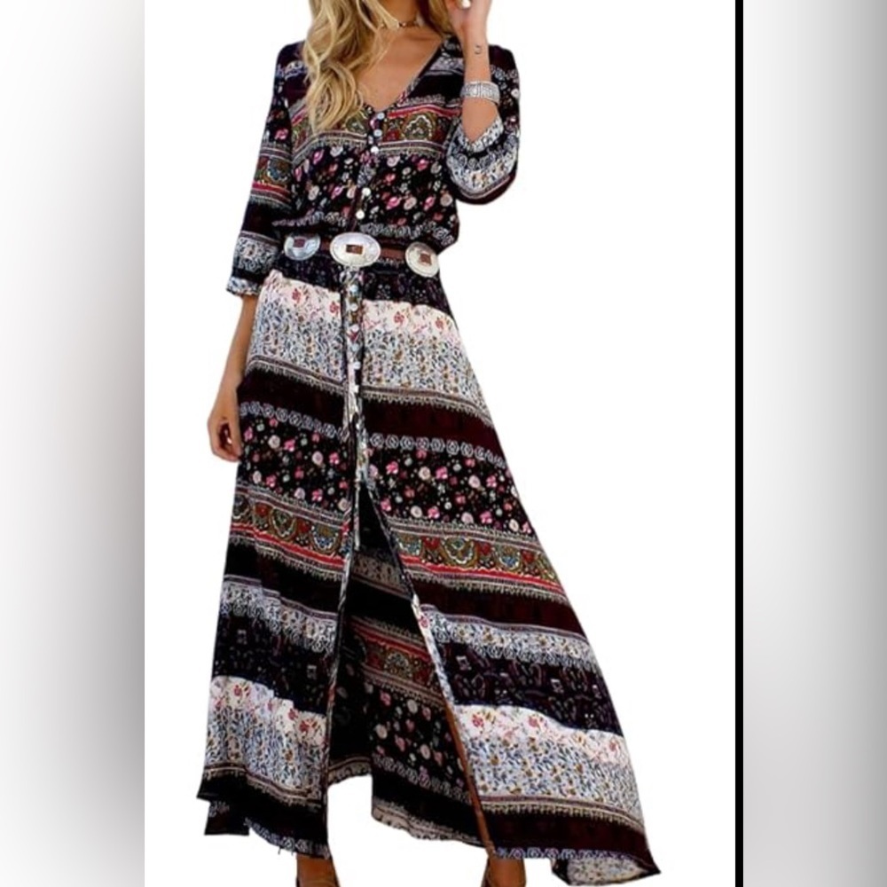 Boutique Button Down Dress